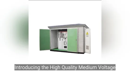 High Quality Medium Voltage 7.2kv Box Type Prefabricated Transformer Substation