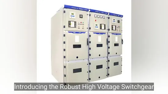 Durable 12kv High Voltage Switchgear Cabinet for Safety
