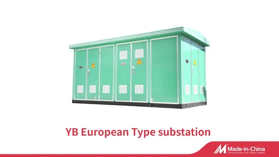 Transformer Substation: Power Substation for Distribution Power Steel Products and Control Panel, Box