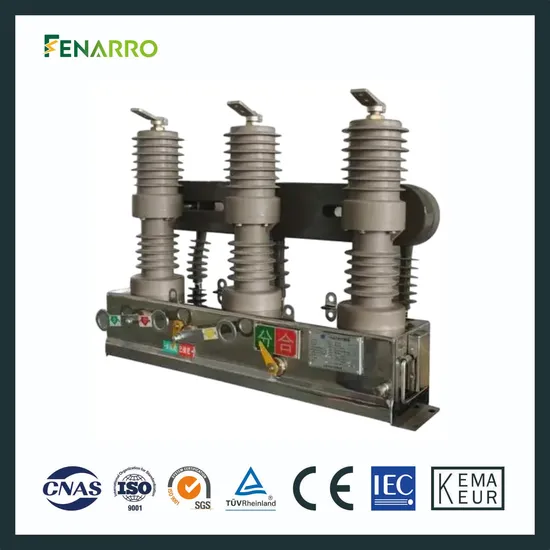 Fenarro Frzw32 Series Outdoor Vacuum Circuit Breaker High Voltage Auto Recloser 