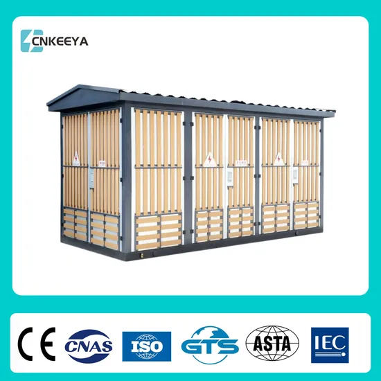 Cnkeeya Real Price Medium Voltage Outdoor Box Type Packaged Prefabricated Substation Kiosk 