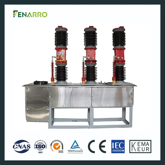 Fenarro Frzw7 Series Outdoor Vacuum Circuit Breaker High Voltage Auto Recloser 