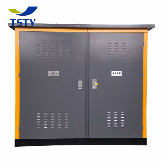 Ybp 100kVA 10kv 400V Electrical Box Type Prefabricated Compact Transformer Substation